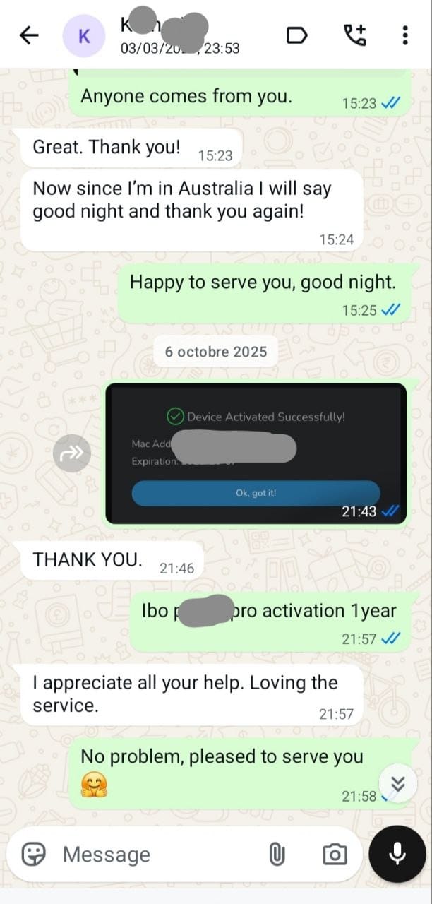 Customer review