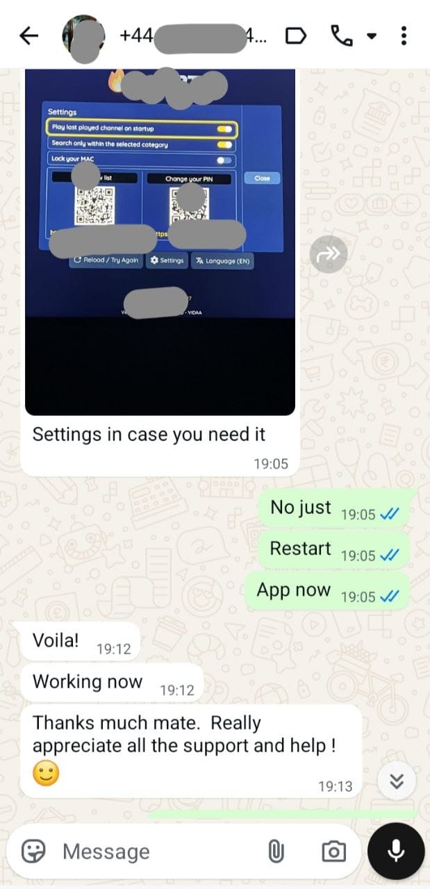 Customer review